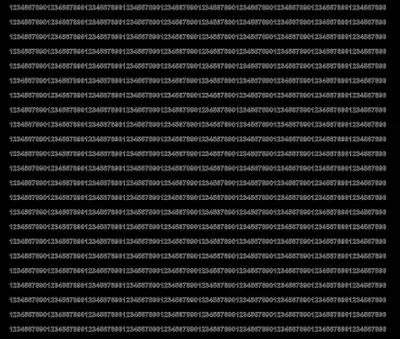 Immagine prodotto di Adesivi numerati autoadesivi, 3 mm, nero opaco
