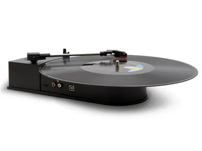 Zdjęcie produktu dla Hamlet XDVDVINI, Gramofon z napędem pasowym, Czarny, 33,45 RPM, Windows XP Windows Vista Windows 7 Windows 8 Mac OS X 10.4.8, 123 mm, 265 mm