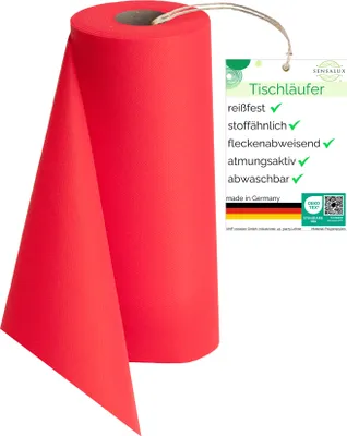 Produktbild von Sensalux Tischläufer, 30 cm x 25 m Pink