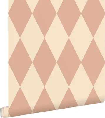 Obrázek produktu pro ESTAhome tapeta kostkovaný vzor růžová 50 x 900 cm