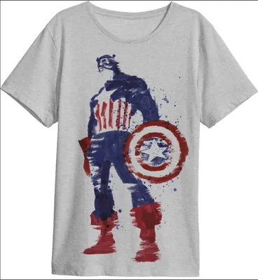 Produktbild von Captain America - T-Shirt - Hero M