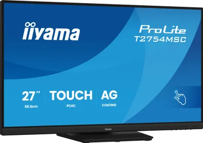 Image de IIYAMA 68.6cm (27")   T2754MSC-B2AG 16:9  M-Touch VGHDMI