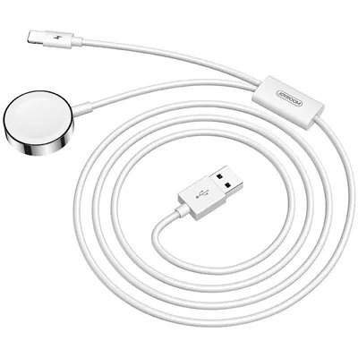 Obrázok produktu pre Bezdrôtová nabíjačka Joyroom 2 v 1 Qi, pre Apple Watch, USB kábel