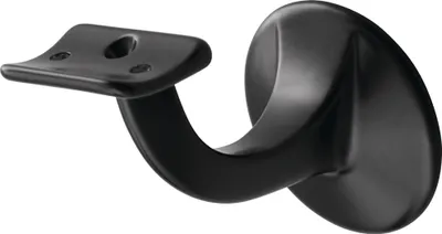 Produktbild von Wspornik poręczy 3501 aluminium, czarny D. płyta ścienna 56 mm