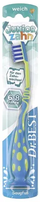 Produktbild von Dr. Best, Junior, Kinderzahnbürste, 6-8 Jahre, weich, 1 Stück