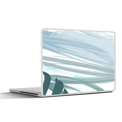 Produktbild von MuchoWow® Laptop Aufkleber Sticker Cover Sommer - Abstrakt - Grün - Spot 25x18 cm - Laptop-Deko