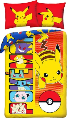 Obrázek produktu pro Pokémon ložní prádlo Ver. 15 140 x 200 cm / 70 x 90 cm