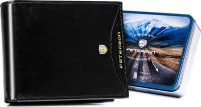 Produktbild von Peterson Geldbörse sk. PTN 333.01-2053 Schwarz+Schwarz