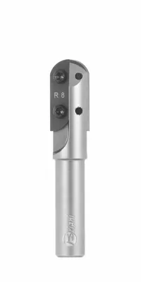 Produktbild von Hohlkehlfräser mit Wendemesser - Hartmetall Rechtslauf Schneide 2