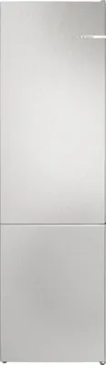 Image de Bosch Série 4 KGN392LAG Réfrigérateur-congélateur indépendant avec partie congélation en bas, 203 x 60 cm, aspect métal, Total No Frost