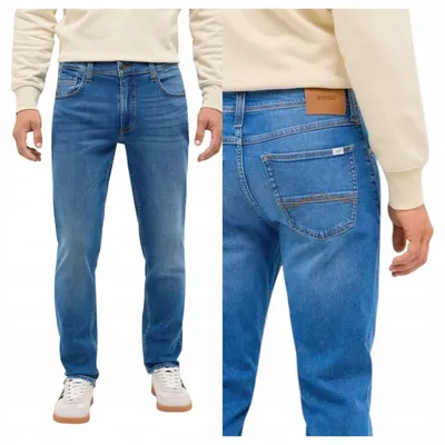 Produktbild von Mustang | Washington Herren-Jeans, gerader Schnitt, Denimblau, W33 L30