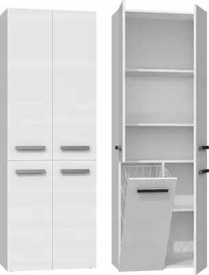 Produktbild von Badschrank VALDUR 1 – mattweiß