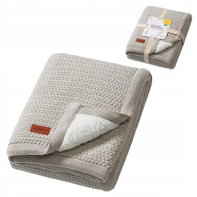 Immagine prodotto di Coperta per neonato Babyono, cotone, 75x100 cm