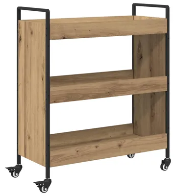 Obrázek produktu pro vidaXL Kuchyňský vozík Artisan dub 70 x 30 x 82 cm Materiál na bázi dřeva