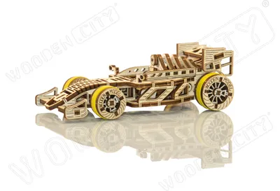 Produktbild von WOODEN.CITY Bolid F1, 108 Stück(e), Fahrzeuge, 14 Jahr(e)