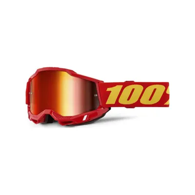 Produktbild von 100% Motocross Brille Accuri 2, Verspiegelt , rot