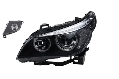 Produktbild von Scheinwerfer passend für BMW 5er E60 E61 01/2005 -03/07 D1S H7 Li. + Nebel 63127160193 63116933175 63127165567 6933175 7160193 7165567 63 Johns