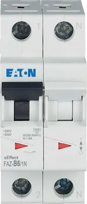 Produktbild von Eaton Electric GmbH Leitungsschutzschalter FAZ-B6/1N (278642)