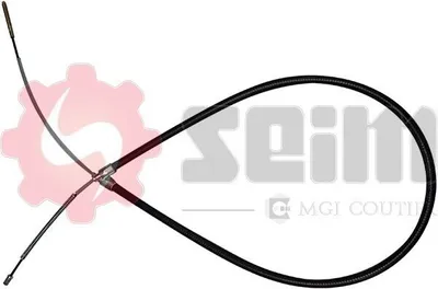 Produktbild von SEIM Handbremsseil Seilzug Feststellbremse für VW POLO (6N2) Hinten Links Hinten Rechts 723360