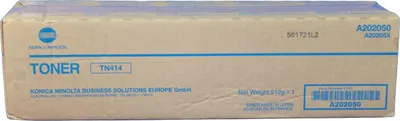 Produktbild von Konica Minolta Tonerpatrone - TN-414 - A202050 - schwarz - 25.000Seiten