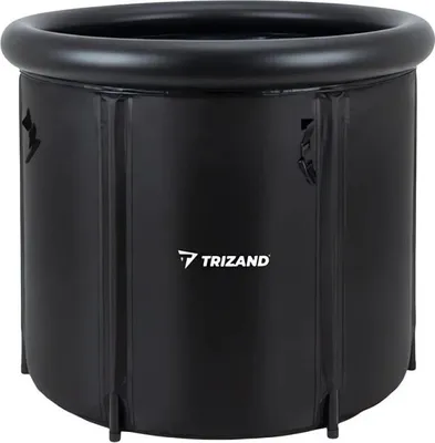 Obrázek produktu pro Trizand 26799 Skládací přenosná otužovací káď, 320 l, černá
