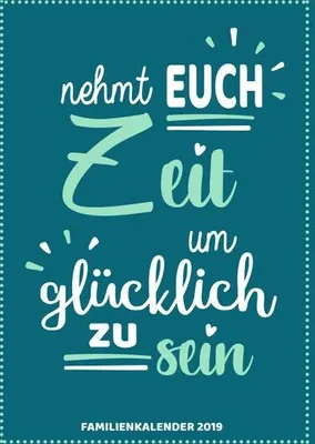 Immagine prodotto di Familienkalender 2019 - Notieren, Planen und Organisieren