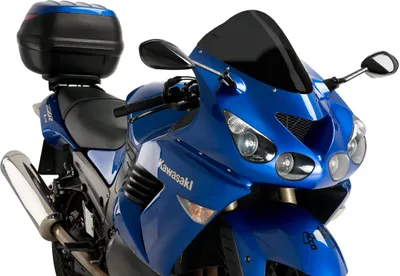 Immagine prodotto di Cupolino PUIG racing fumè scuro omologato ABE per Kawasaki zzr
