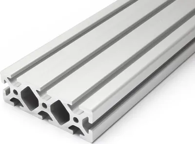 Produktbild von Länge 1990mm - Aluminiumprofil 40x120S I-Typ Nut 8 (schwer), silber eloxiert. Aluminium Profil 40x120 Alu Profil 40 x 120 Montage- Systemprofil