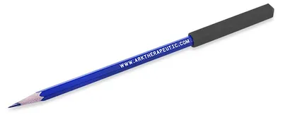 Produktbild von Ark Therapeutics kaubare Bleistiftkappe schwarz sensorisches Spielzeug Kauwbare potloodtopper in edelsteenvorm die pen- of potloodkauwen vervangt, voor kinderen en volwassenen.