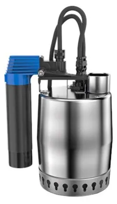 Schmutzwasserpumpe 700 W mit Kugelschwimmer, Edelstahl, 230 V