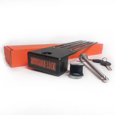 Image de Antivol Ammara-Lock Antivol à batterie pour porte-vélos arrière universel