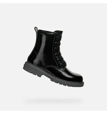 Produktbild von Geox Shaylax Girl schwarze Stiefeletten 30