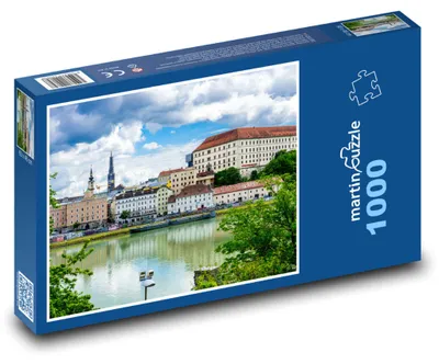 Obrázok produktu pre Puzzle 1000 Panoráma mesta Linec - martinpuzzle
