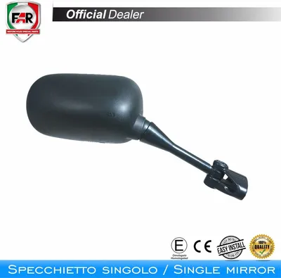 Immagine prodotto di Specchietto carena omologato FAR 5479 sinistro nero