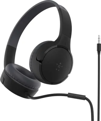 Zdjęcie produktu dla Belkin Soundform Mini On-Ear sw. Suchawki dla dzieci Kabel AUD004btBK