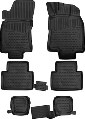 Produktbild von ELEMENT 3D Gummimatten Set passend für Nissan X-Trail ab 2013 | 6-teilig