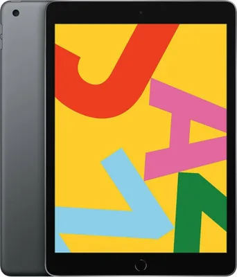Produktbild von Apple iPad 7 2019 128GB Space Gray 10,2 Zoll Wi-Fi Cellular Tablet MW6E2FD/A