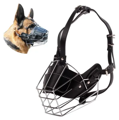 Produktbild von Solidchoice – Hundemundkorb, Metall, verstellbar, für große und mittelgroße Hunde