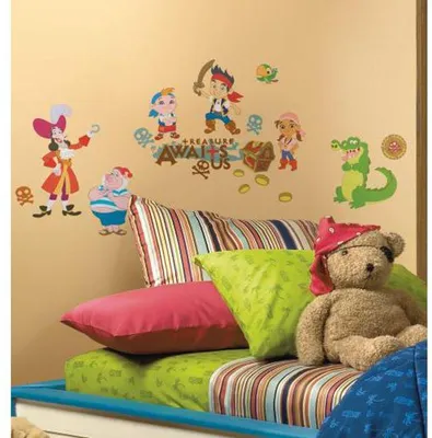 Produktbild von RoomMates - Wandsticker Jake Nimmerland Piraten