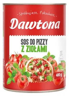 Obrázek produktu pro Dawtona Pizza Sauce Herbs 400 g