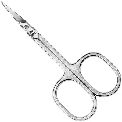 Obrázok produktu pre Pfeilring nožnice na kožičku 9 cm poniklované zahnuté
