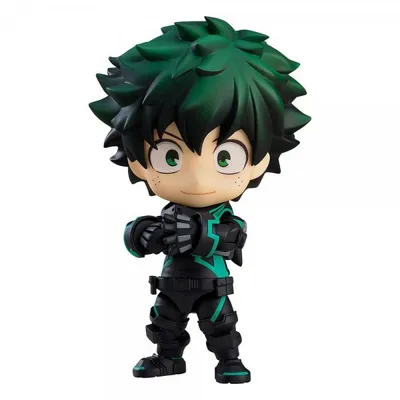 Produktbild von My Hero Academia: World Heroes´ Mission Nendoroid Actionfigur Izuku Midoriya Stealth Suit Ver. 10 cm