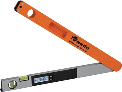 Produktbild von Winkelmessgerät Winkeltronic Messber.0-355Grad Schenkel-L.45cm 0,1Grad NEDO