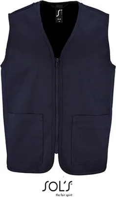 Produktbild von SOLs 02110 | Herren Bodywarmer Wallace - Farbe: French Navy - Größe: M