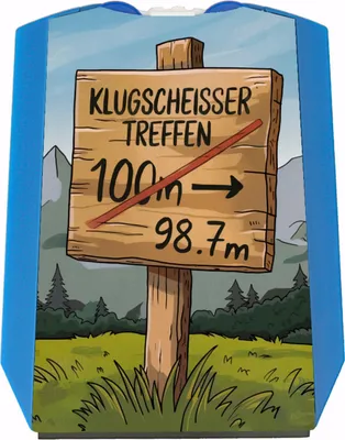 Produktbild von Klugscheisser Treffen Parkscheibe für Besserwisser