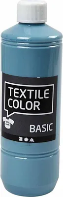 Image de Peinture pour textiles - bleu clair, 500 ml