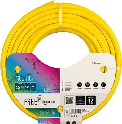 Image de Tuyau Fitt Lily Jaune D 15mm X 25m - Fitt