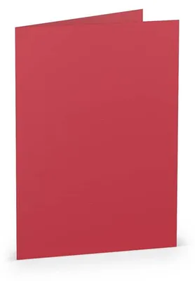 Produktbild von Doppelkarte B6 hoch Rot
