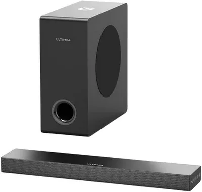 Obrázek produktu pro Kompaktní soundbar se subwooferem – 160 W – 3D prostorový zvuk – černý – Bluetooth – kompaktní design