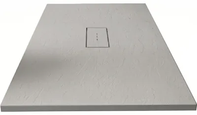 Produktbild von Mineralguss-Duschwanne extra flach VIC GRAU 70x100 cm